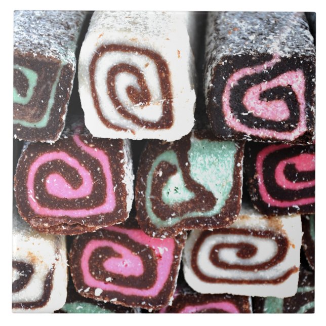 Azulejo De Cerâmica Tratamentos com Rolos de Coco (Frente)
