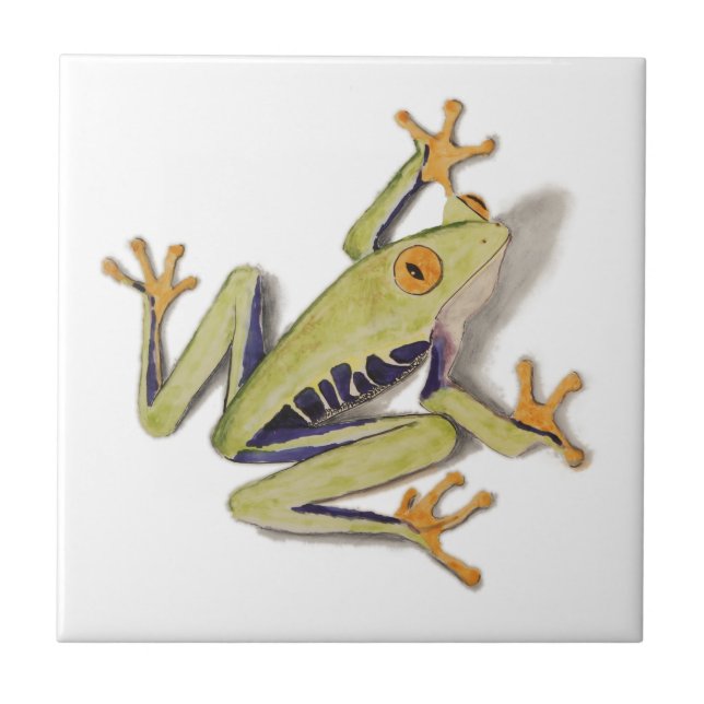 Azulejo De Cerâmica treefrog.jpg (Frente)
