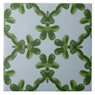 Azulejo De Cerâmica Treliça de Jade em Água Clara