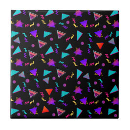 Azulejo De Cerâmica Trendy 80s Black