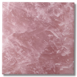 Azulejo De Cerâmica Trendy Bebê Rosa Rosa Quartz Cristal Bonito Elegan