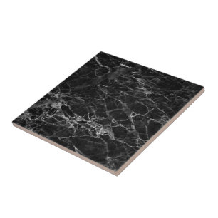 Azulejo De Cerâmica Trendy Black Luxury Marble Stone -