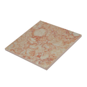 Azulejo De Cerâmica Trendy Orange Marble Stone - Único