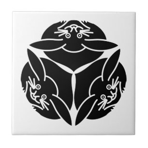 Azulejo De Cerâmica Três coelhos