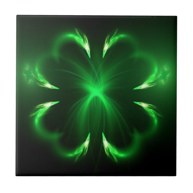 Azulejo De Cerâmica Trevo (Frente)