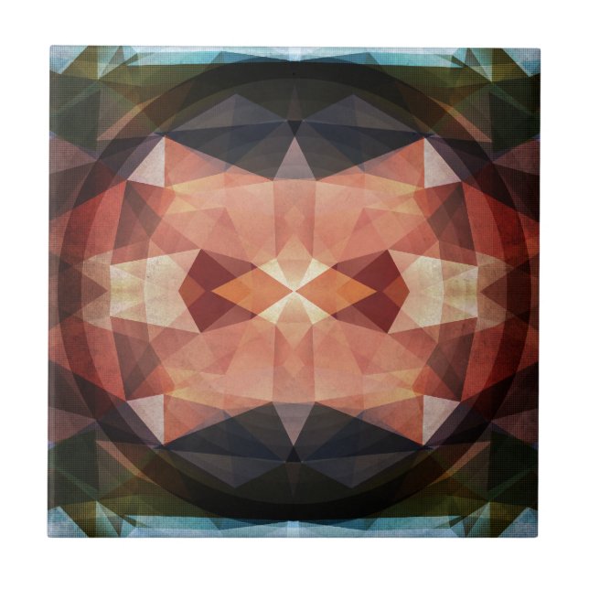 Azulejo De Cerâmica Triangulação (Frente)