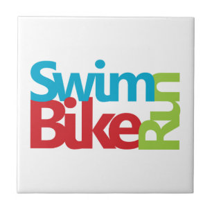 Azulejo De Cerâmica Triathlon legal e design único
