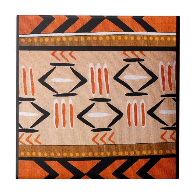 Azulejo De Cerâmica Tribal do Sudoeste (Frente)