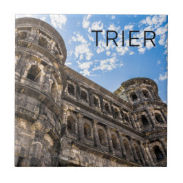 Azulejo De Cerâmica Trier Porta Nigra Renânia-Palatinado Alemanha