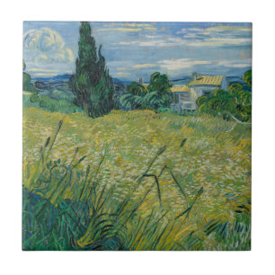 Azulejo De Cerâmica Trigo verde   1889