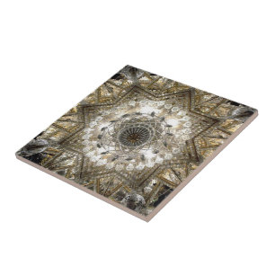 Azulejo De Cerâmica Trivet "de cristal"/azulejo