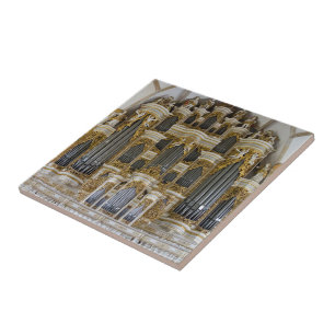 Azulejo De Cerâmica Trivet do órgão de tubulação de Merseburg