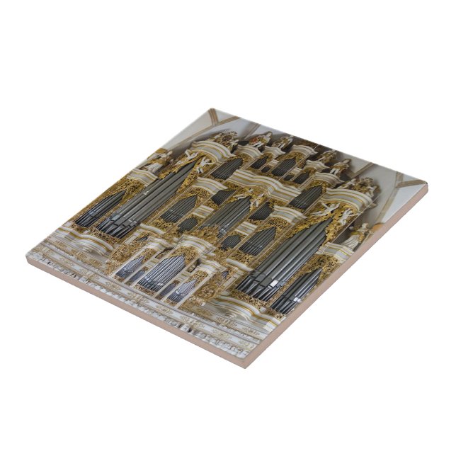 Azulejo De Cerâmica Trivet do órgão de tubulação de Merseburg (Lateral)