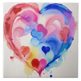 Azulejo De Cerâmica Troços do Arco-Íris, Ideia de Presente Única