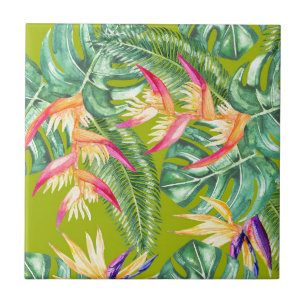 Azulejo De Cerâmica Tropical