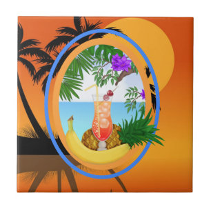 Azulejo De Cerâmica Tropical - SRF