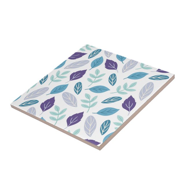 Azulejo De Cerâmica Tropicana Leaves - (Lateral)