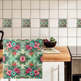 Azulejo De Cerâmica Trópicos brilhantes