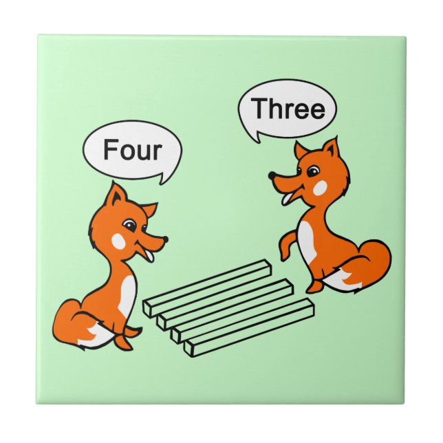 Azulejo De Cerâmica Truque da ilusão óptica (Frente)