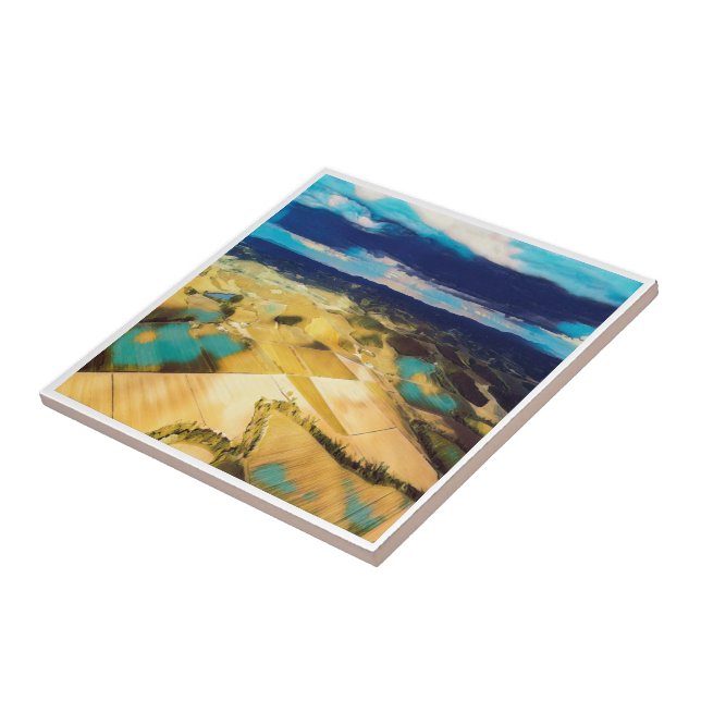 Azulejo De Cerâmica TSC002 TUSCANY Tuscan — Itália, (Lateral)