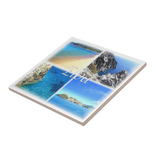 Azulejo De Cerâmica TSC023 ILHA DE ELBA, Mosaico, Toscana,