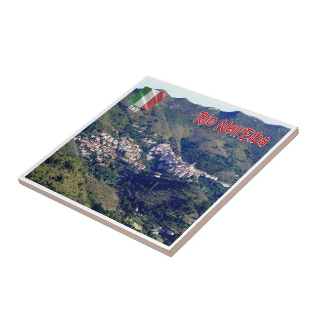 Azulejo De Cerâmica TSC070 RIO NELL'ELBA, Ilha Toscana ELBA (Lateral)