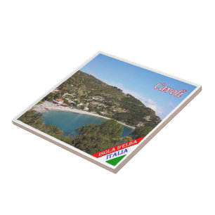 Azulejo De Cerâmica TSC083 CAVOLI, ELBA Island, Toscana,