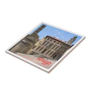 Azulejo De Cerâmica TSC135 AREZZO, Toscana, Itália, Europa,