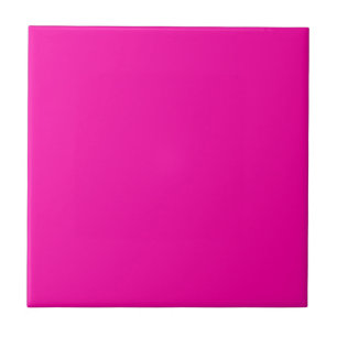 Azulejo De Cerâmica Tudo Rosa Quente Nada Mais Que Cor Rosa