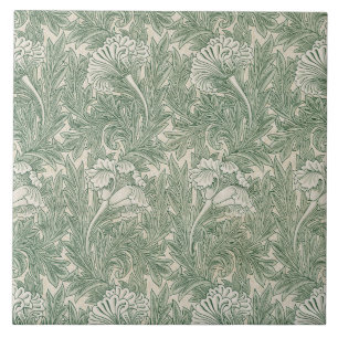 Azulejo De Cerâmica Tulip Pattern (por William Morris)