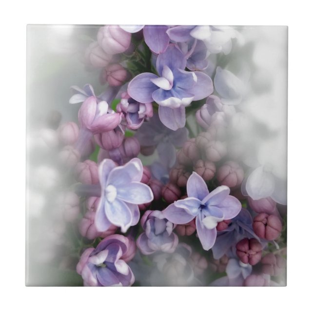 Azulejo De Cerâmica tulipas amarelas vermelhas (Frente)