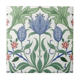Azulejo De Cerâmica Tulipas William Morris