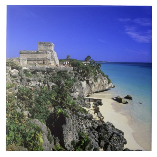 Azulejo De Cerâmica Tulum, México (Frente)