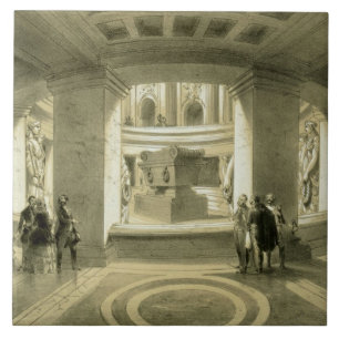 Azulejo De Cerâmica Túmulo de Napoleon (1769-1821) em Invalides, 'de