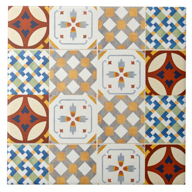 Azulejo De Cerâmica Turco  (Frente)