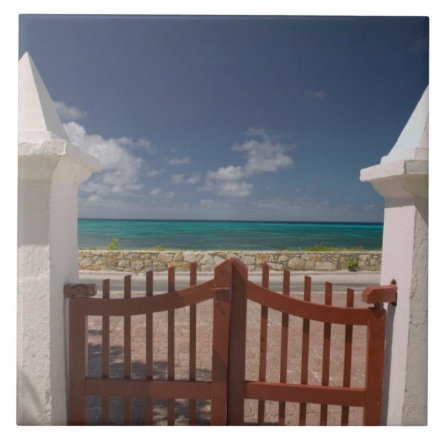 Azulejo De Cerâmica Turks e Caicos, Grand Turk Island, Cockburn 5 (Frente)