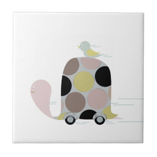 Azulejo De Cerâmica Tweeter em uma Porta copos de pedra rolante