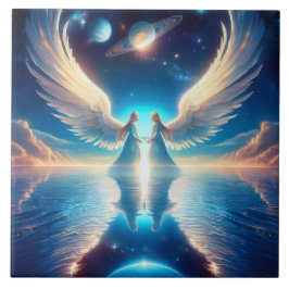 Azulejo De Cerâmica Two Angels