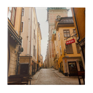 Azulejo De Cerâmica Tyska Brinken, Gamla Stan, Cidade Velha, Estocolmo