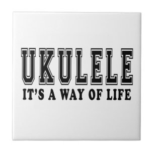 Azulejo De Cerâmica Ukulele é modo de vida