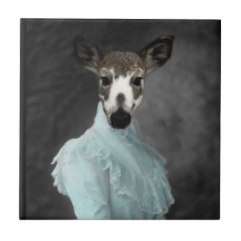 Azulejo De Cerâmica Um Caro Rosto