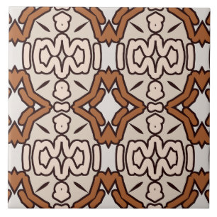 Azulejo De Cerâmica Um design de padrão multicolorido vintage