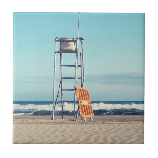 Azulejo De Cerâmica Um dia na praia!