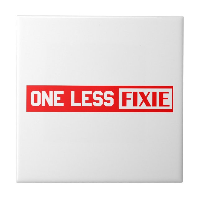 Azulejo De Cerâmica Um Menos Fixo (Frente)