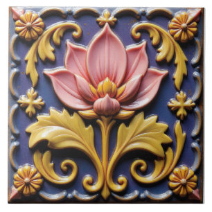 Azulejo De Cerâmica Um Surto de Primavera