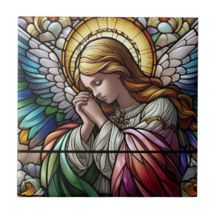 Azulejo De Cerâmica Uma Oração Celestial