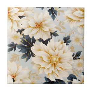 Azulejo De Cerâmica Uma Série de Design Floral de Casamento 2