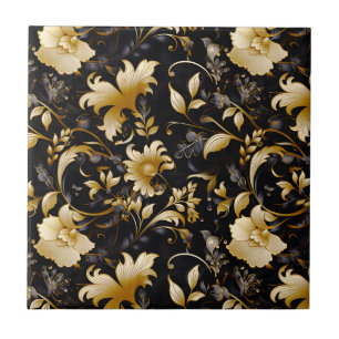 Azulejo De Cerâmica Uma Série de Design Floral de Casamento 4