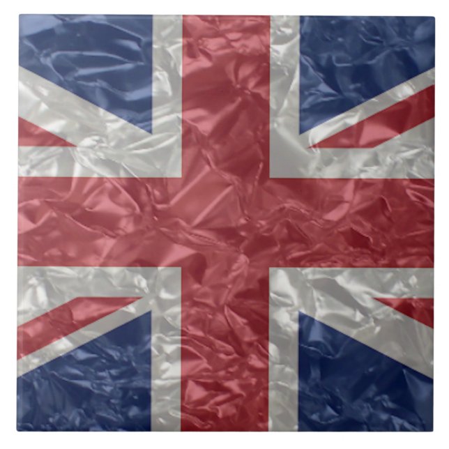 Azulejo De Cerâmica Union Jack - Desapertado (Frente)