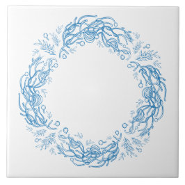 Azulejo De Cerâmica Unique Vintage Botanical.